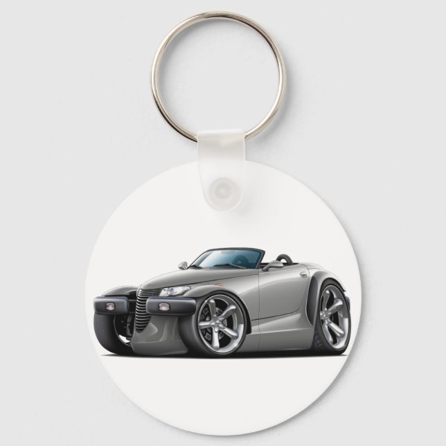 Prowler Grått Car Nyckelring (Framsida)