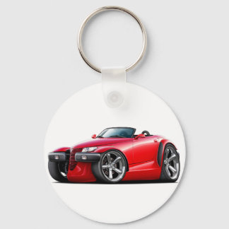Prowler Red Car Nyckelring