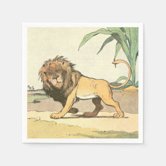 Prowling Jungle Lejon Pappersservett