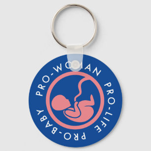 ProWomen, ProLife, Pro-baby Nyckelring