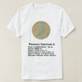Proxima Centauri b Tekniska data T Shirt