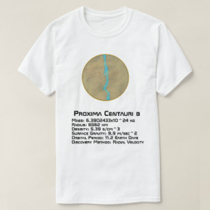 Proxima Centauri b Tekniska data T Shirt