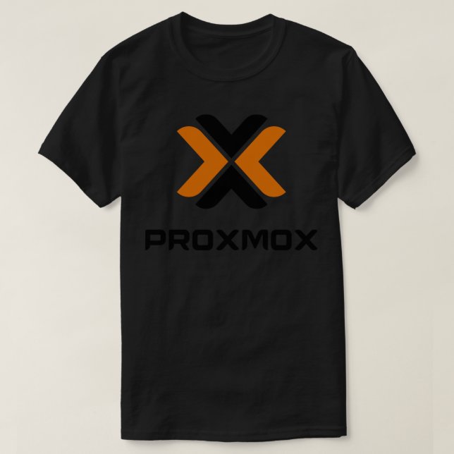 Proxmox-Logotyp T Shirt (Design framsida)