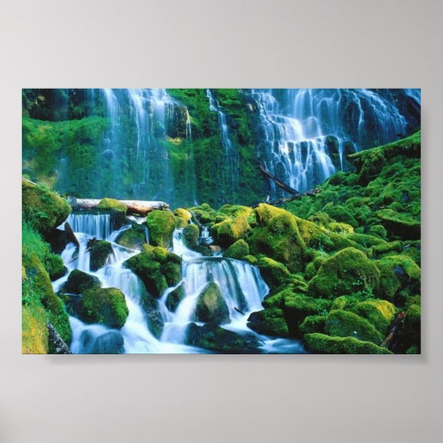 Proxy Falls, Oregon Poster (Framsidan)