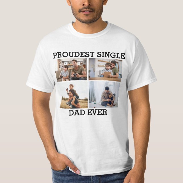 Proyngsta enstaka fotopassage för Pappa någonsin F T Shirt (Framsida)