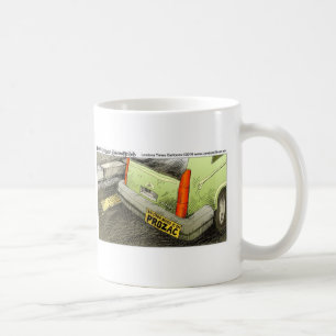 Prozac Bildäckslapp Rolliga T-shirts Kort & Presen Kaffemugg