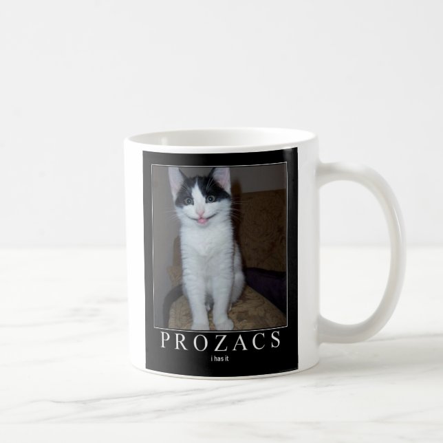 Prozacs - I har den - katt Kaffemugg (Höger)