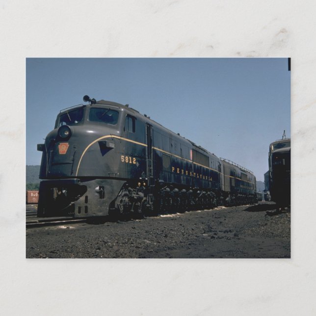 PRR Baldwin ’Shark’ Vykort (Framsida)