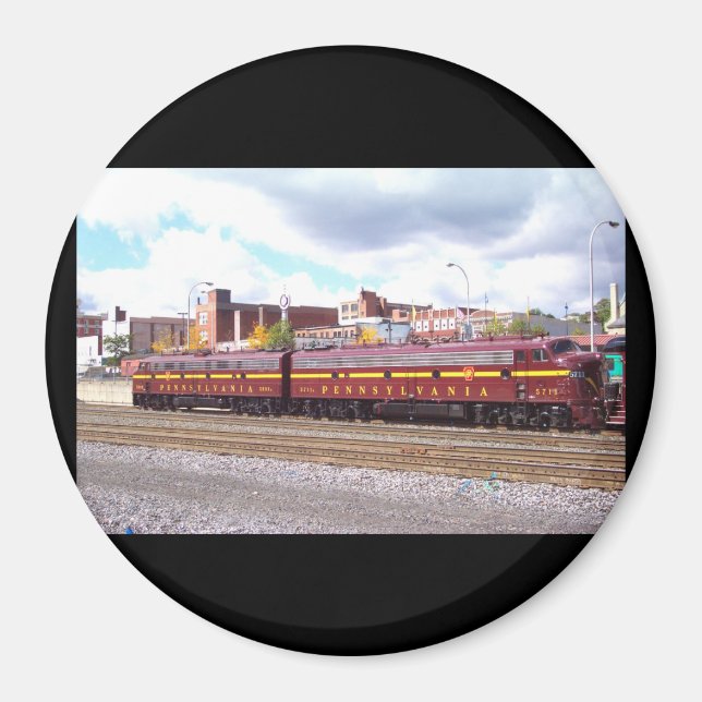 PRR E-8A(JTFS) 5809 och 5711 vid Altoonia Railfest Magnet (Framsidan)