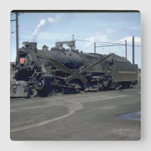 PRR-elkraften klassificerar GG1 #4859_Trains Fyrkantig Klocka