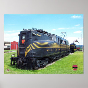 PRR GG1 4800-frontvy Poster