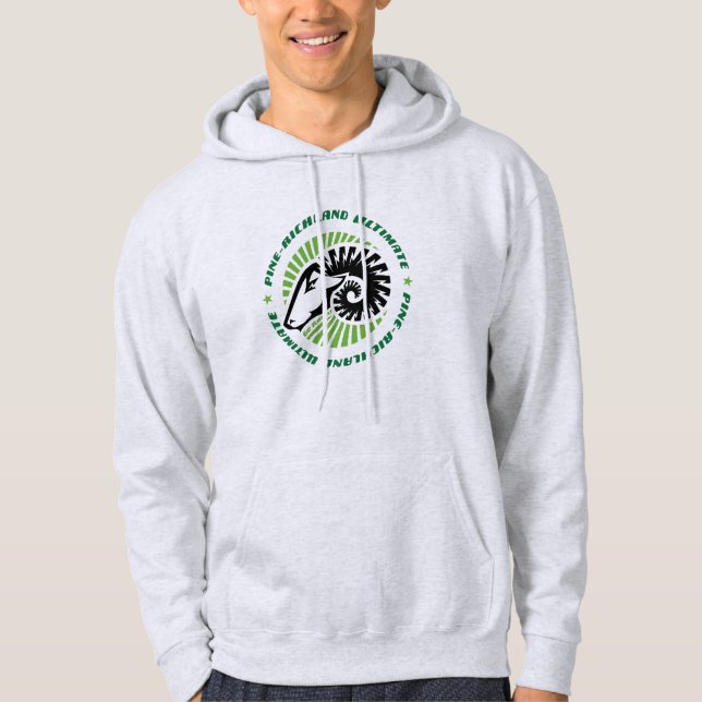 PRU Ram Circle on Light Sweatshirt (Framsida)