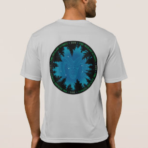 PRU-Ramma himmel BEKLÄR & den TILLBAKA T Shirt
