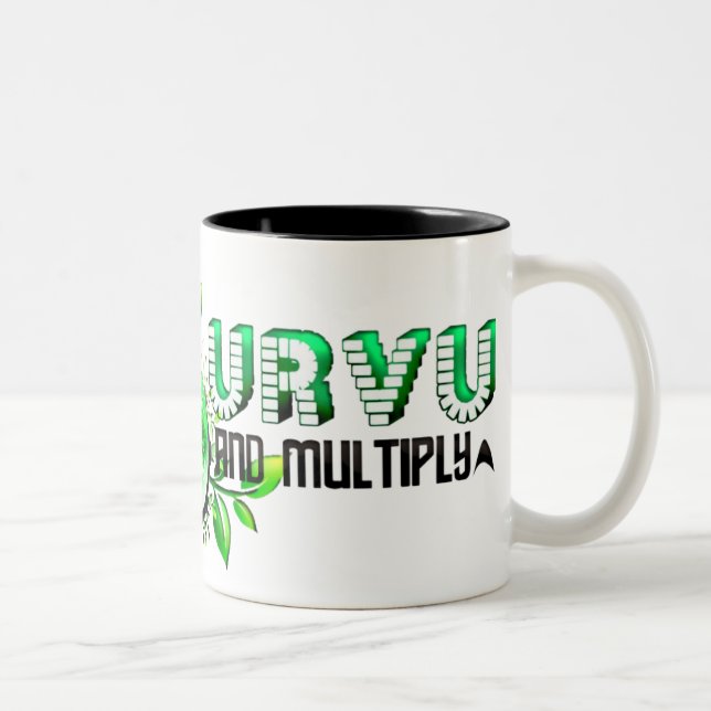 Pru Urvu Två-Tonad Mugg (Höger)