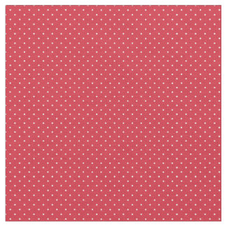 Prucken röd & vitPolka Tyg