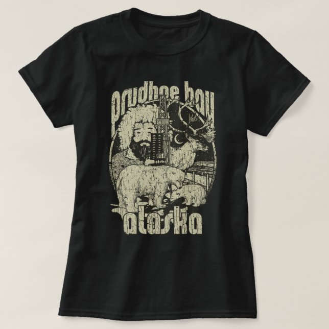 Prudhoe Bay, Alaska 1826 T-Shirt (Design framsida)