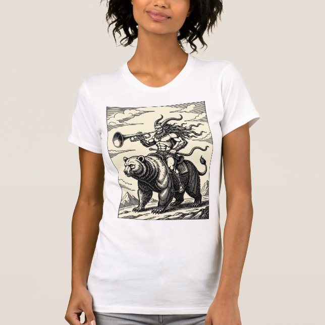 Pruflas Vildmarkens kallelse T Shirt (Framsida)