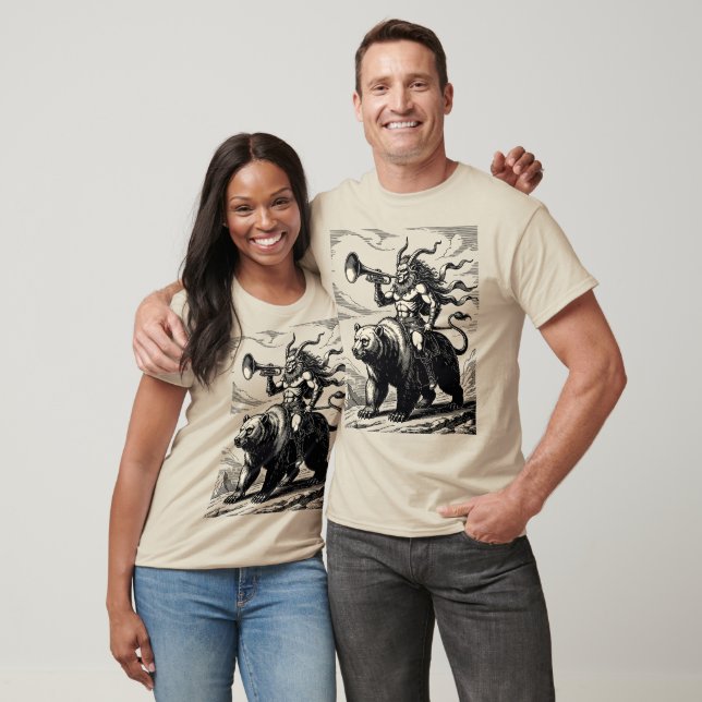 Pruflas Vrål av den Vilda Härolden T Shirt (Unisex)