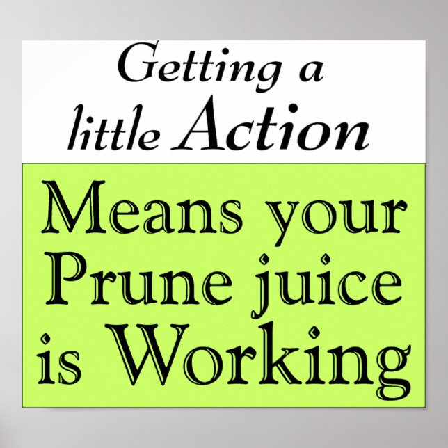 Prune-juice Poster (Framsidan)