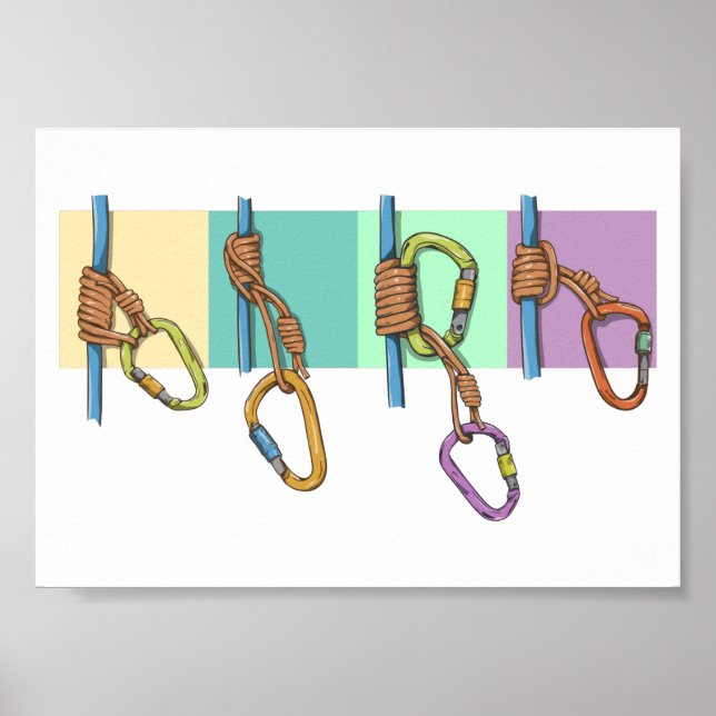 PRUSIK Thirdhand, Manchard, Klemheist, Bachmann Poster (Framsidan)