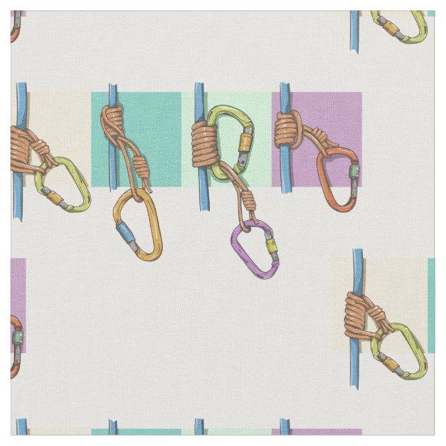 PRUSIK Thirdhand, Manchard, Klemheist, Bachmann Tyg (Närbild)