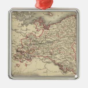 Prussia 5 julgransprydnad metall