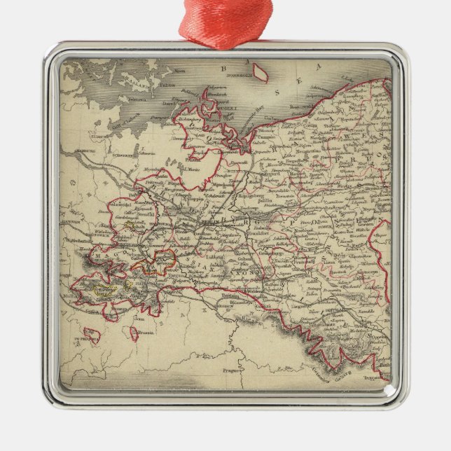 Prussia 5 julgransprydnad metall (Framsidan)