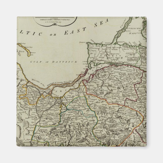 Prussia, Dantzick Magnet (Framsidan)