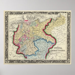 Prussia och den tyska stater poster