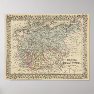 Prussia tyskstater poster