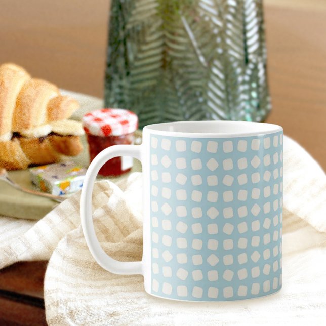 Prussian Blue Marshmallow Mug Kaffemugg (Skapare uppladdad)