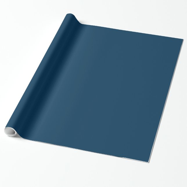 Prussian Blue Presentpapper (Utrullad)