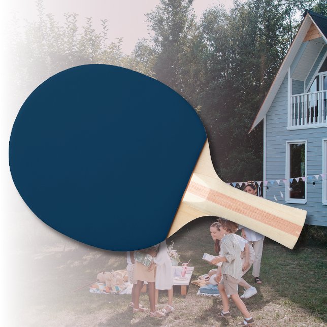 Prussian Blue Solid Färg | Klassisk | ELEGANT Pingisracket (Skapare uppladdad)