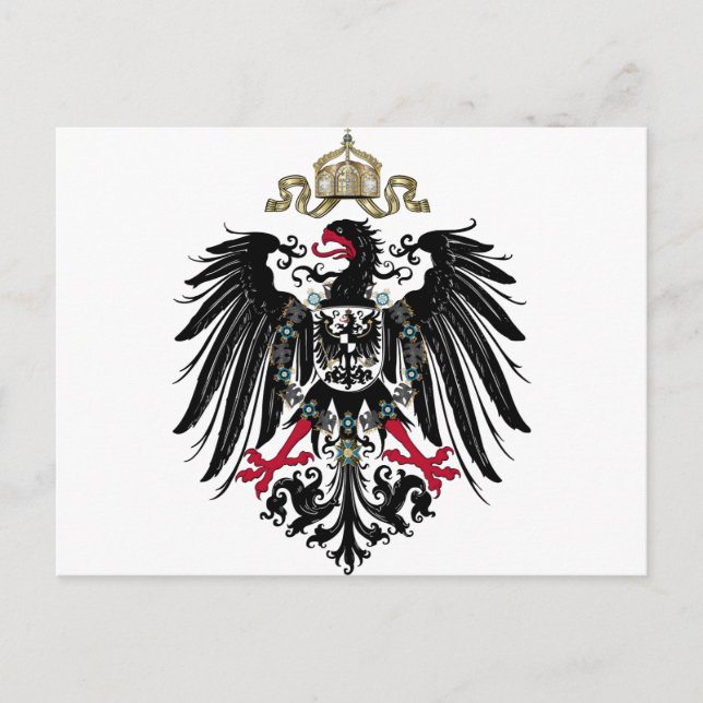 Prussian Eagle Vykort (Framsida)
