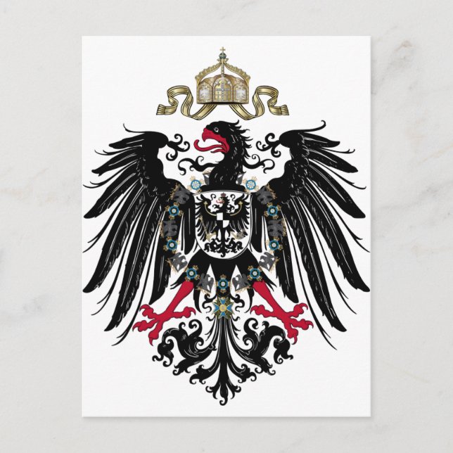 Prussian Eagle Vykort (Framsida)