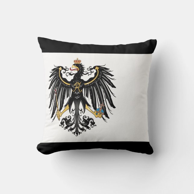 Prussian flaggadekorativ kudde (Framsida)