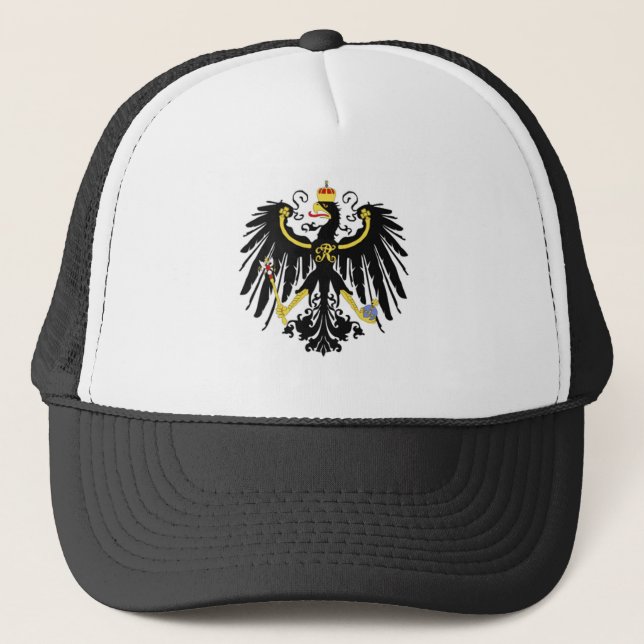 Prussian flaggalock truckerkeps (Framsida)