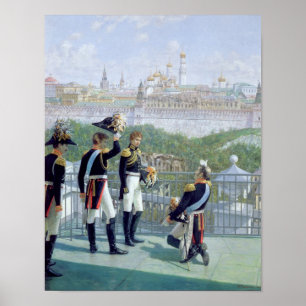 Prussian kung Friedrich Wilhelm Ii Poster