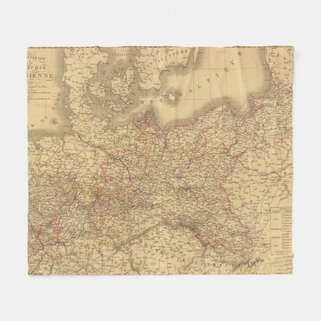 Prussian välde 2 fleecefilt (Framsidan (Horisontell))