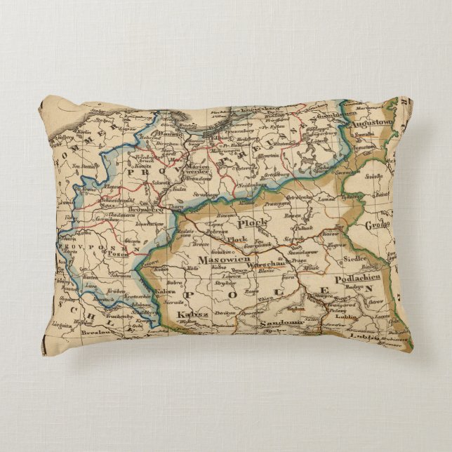 Prussian välde prydnadskudde (Framsidan)