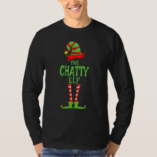 Pryd Elf Jul Nyhet Familj Jul Paja T Shirt