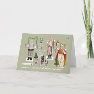 Pryda korridorerna helgkort