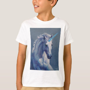 Pryda med ädelsten unicornen tee
