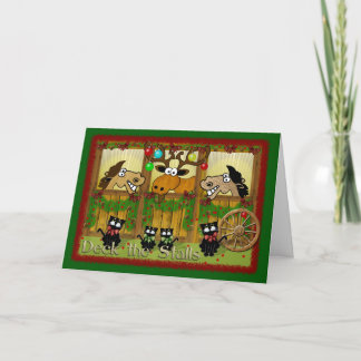 Pryda stallsna helgkort