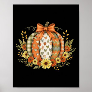 Prydlig blomsterlig höstpumpa spets coquettebåge h poster