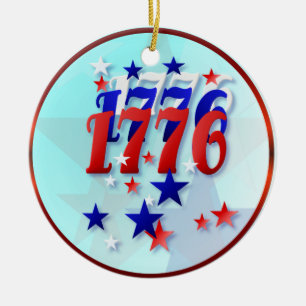 Prydnad 1776 julgransprydnad keramik