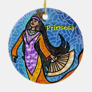 prydnad 2-Sided Julgransprydnad Keramik