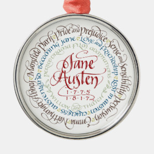 Prydnad - anpassningar för Jane Austen perioddram Julgransprydnad Metall