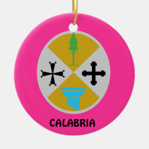 Prydnad Calabria Natali för Calabria* italienjul Julgransprydnad Keramik