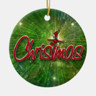 Prydnad ChrisTmas-1 Julgransprydnad Keramik